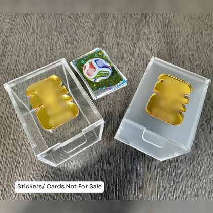 Acrylic Storage Box for Stickers, Trading Cards & Collectibles