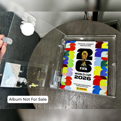 Personalized Acrylic Album Display Case | Collector Album Protector & Display
