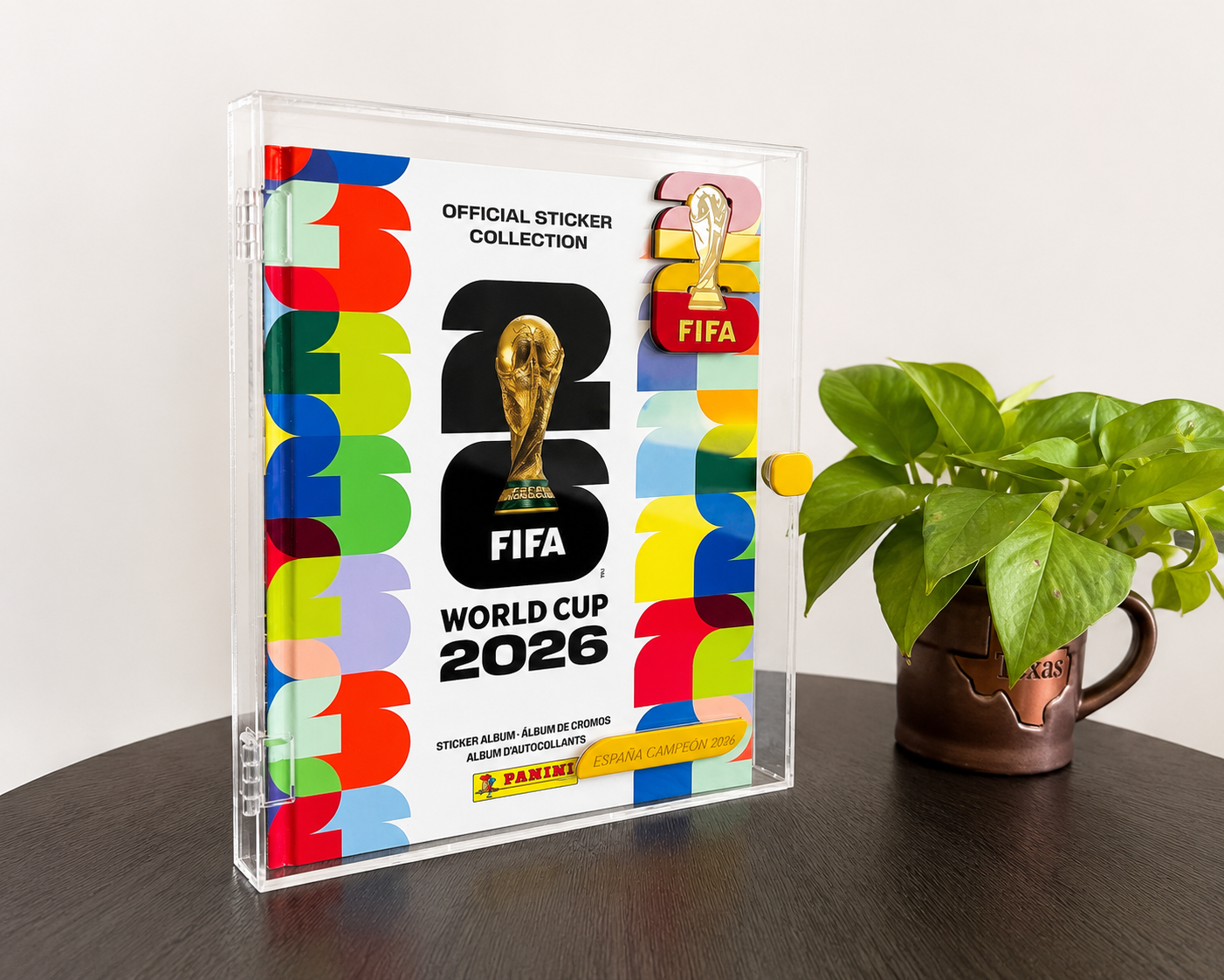 Spain Edition Acrylic Album Display Case | Collector Album Protector & Display