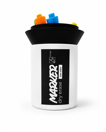 Dry Erase Marker Holder | 3D Printed Desk Organizer for Teachers & Offices