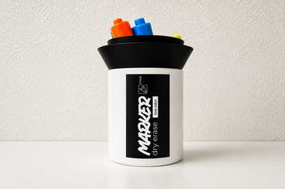 Dry Erase Marker Holder | 3D Printed Desk Organizer for Teachers & Offices