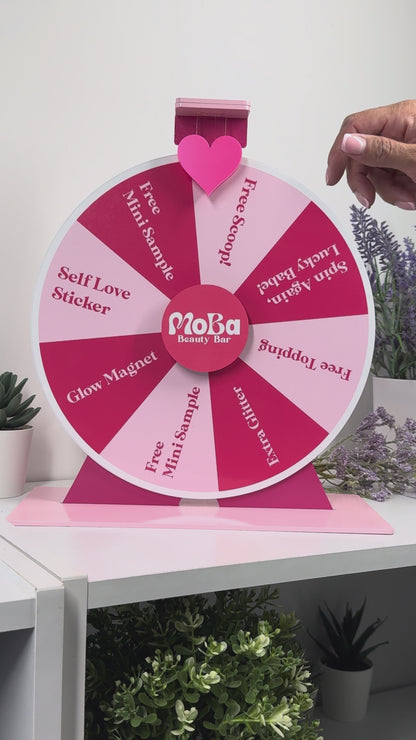 Custom Fortune Wheel. Prize Roulette.