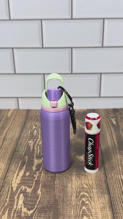 Mini Tumbler Chapstick Holder Keychain